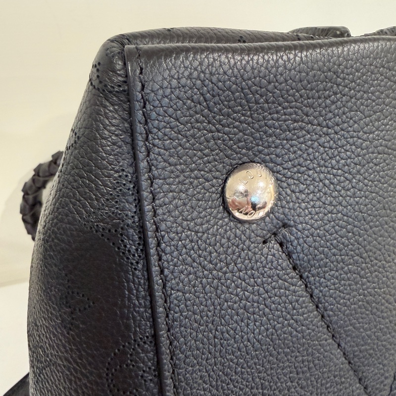 Louis Vuitton✨Lv muria Bella鏤空全皮月光女神水桶包-13