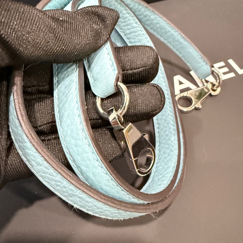 Hermes✨bolide31保齡球包手提斜背包T刻 3P環礁藍/馬卡龍藍-42