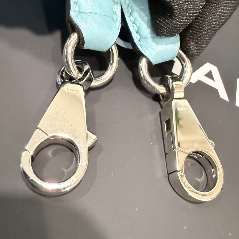 Hermes✨bolide31保齡球包手提斜背包T刻 3P環礁藍/馬卡龍藍-48