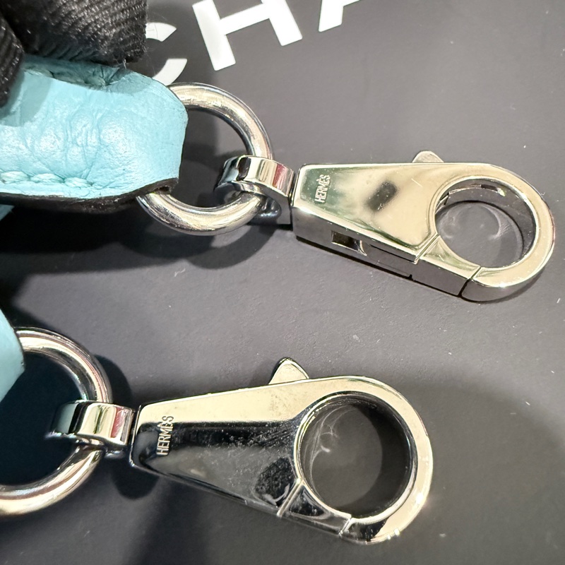 Hermes✨bolide31保齡球包手提斜背包T刻 3P環礁藍/馬卡龍藍-50