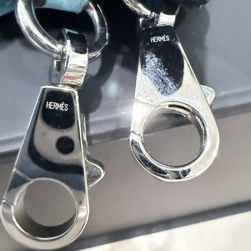 Hermes✨bolide31保齡球包手提斜背包T刻 3P環礁藍/馬卡龍藍-52