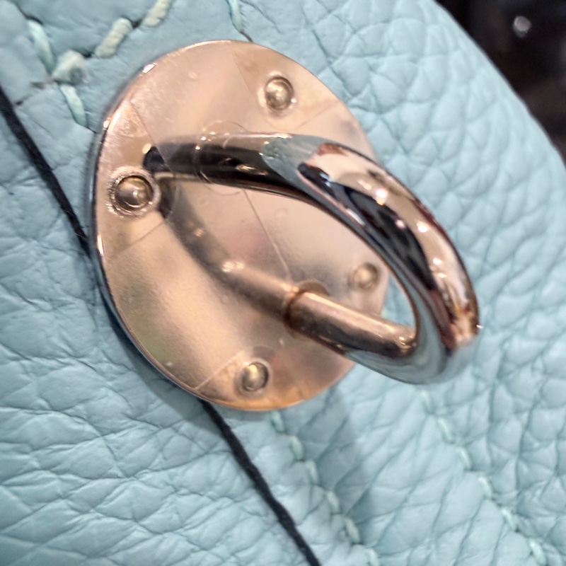 Hermes✨bolide31保齡球包手提斜背包T刻 3P環礁藍/馬卡龍藍-55