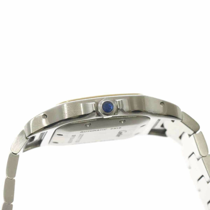 卡地亞 Santos Galbee LM 雙色 W20041C4 男士腕錶，18K 黃金材質，自動上鍊機芯-5