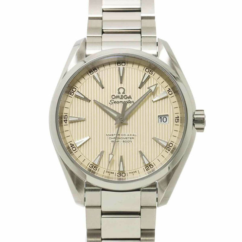 歐米茄海馬系列Aqua Terra同軸腕錶231 10 42 21 02 003 男士腕錶，附日期顯示，銀色，自動機械