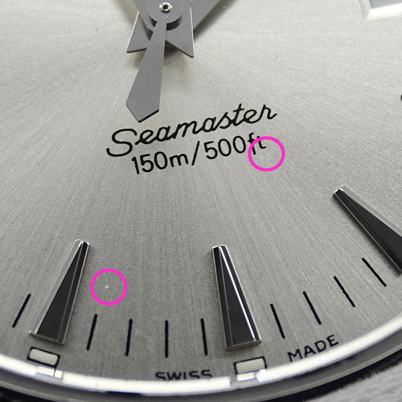 歐米茄海馬系列Aqua Terra 2518.30男士腕錶,150公尺防水,日期顯示,石英機芯,QZ不鏽鋼錶殼,銀色,拋光-6