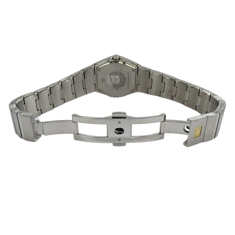 歐米茄星座系列拋光款 123.10.24.60.02.001 女士石英腕錶,不鏽鋼,銀色-3