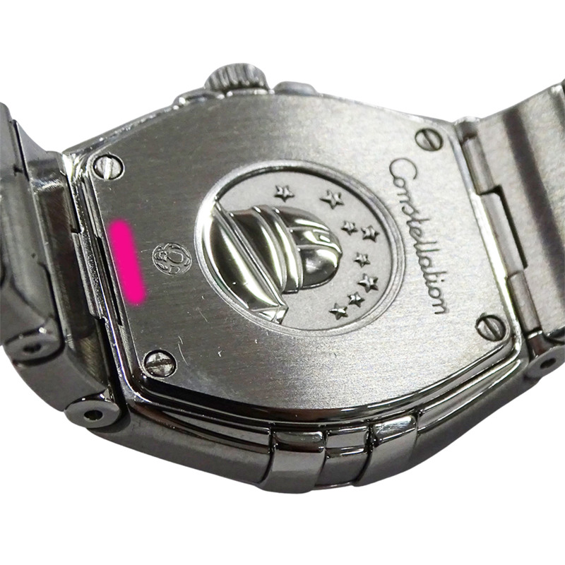 歐米茄星座系列拋光款 123.10.24.60.02.001 女士石英腕錶,不鏽鋼,銀色-5