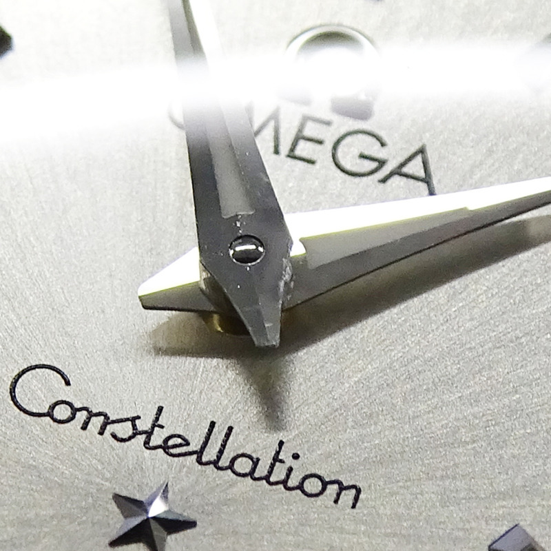 歐米茄星座系列拋光款 123.10.24.60.02.001 女士石英腕錶,不鏽鋼,銀色-12