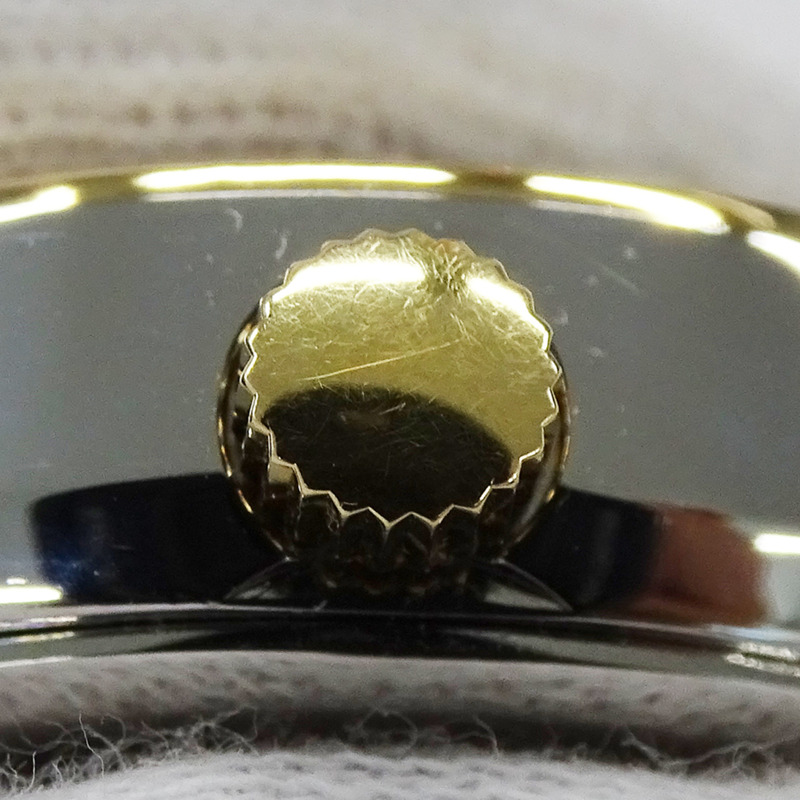 寶格麗男士腕錶,日期顯示,自動上鍊,不鏽鋼、黃金和黃色BB38SG,組合款,經過翻新拋光-12