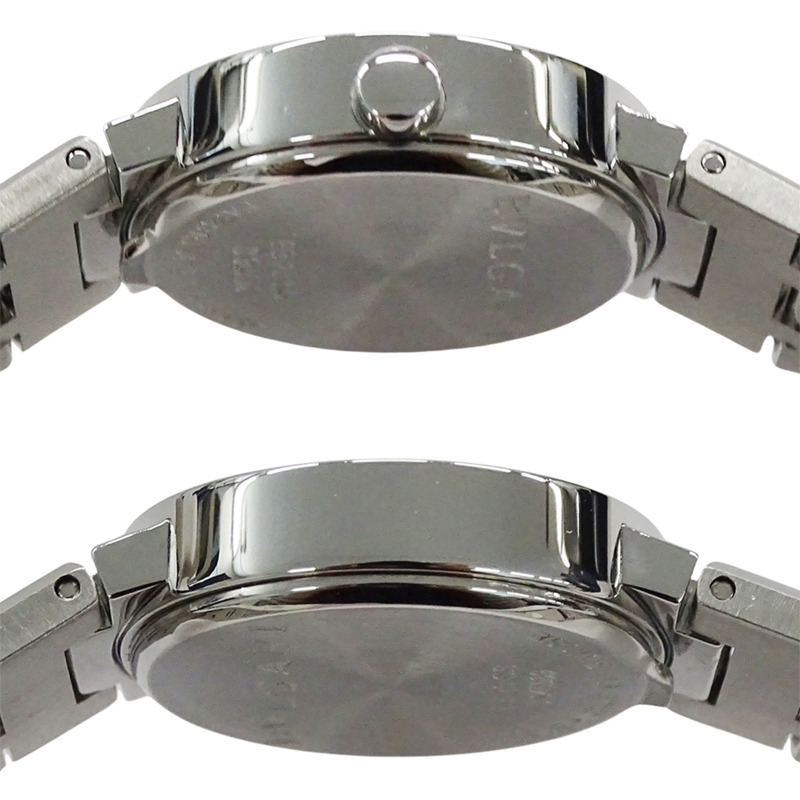 寶格麗女士腕錶,品牌:日期石英QZ不銹鋼SS BB23SS銀色黑色圓形拋光-2