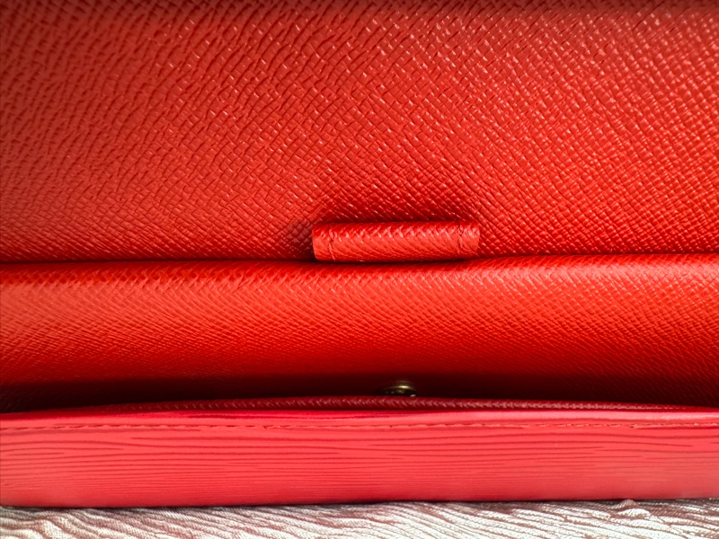 Louis Vuitton Epi 水波紋長夾-8