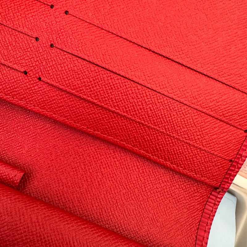 Louis Vuitton Epi 水波紋長夾-10