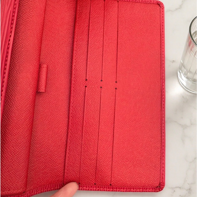 Louis Vuitton Epi 水波紋長夾-21