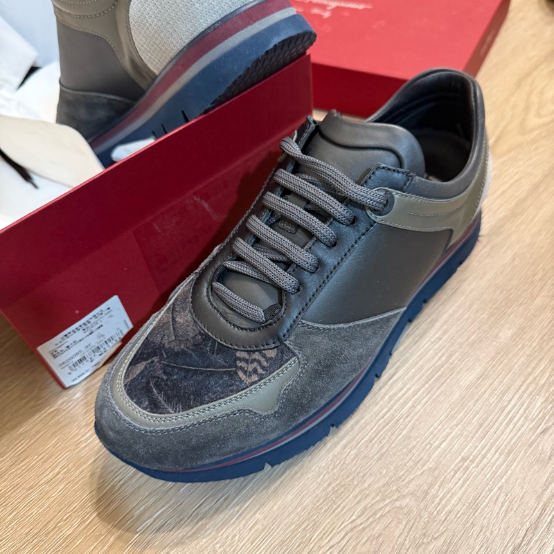 瑞奇二手精品  Salvatore Ferrgamo us8.5全新 球鞋-3