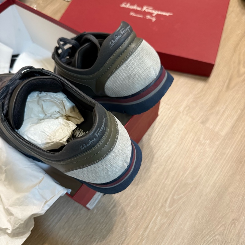 瑞奇二手精品  Salvatore Ferrgamo us8.5全新 球鞋-4