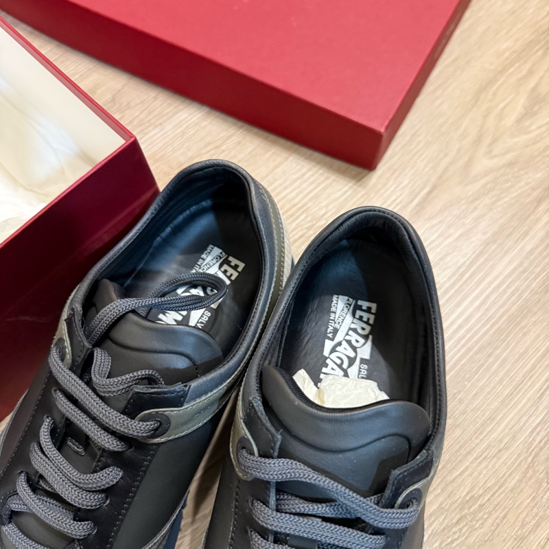 瑞奇二手精品  Salvatore Ferrgamo us8.5全新 球鞋-5