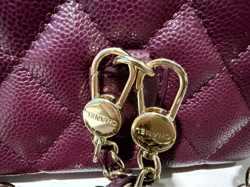 瑞奇二手精品 Chanel 小後背包 近全新全配-3