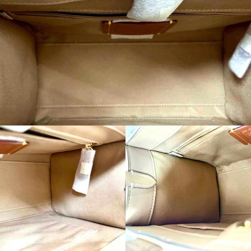 COACH 蔻馳 SMITH 織帶LOGO 帆布兩用托特包 奶茶色-4