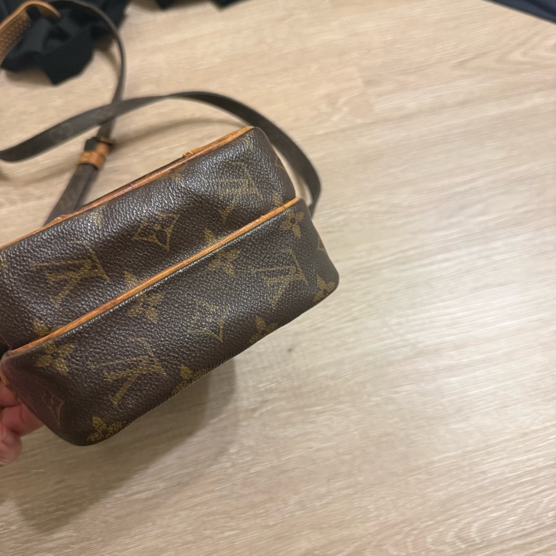 瑞奇二手精品 Louis Vuitton 老花側背包 相機包  美品-2