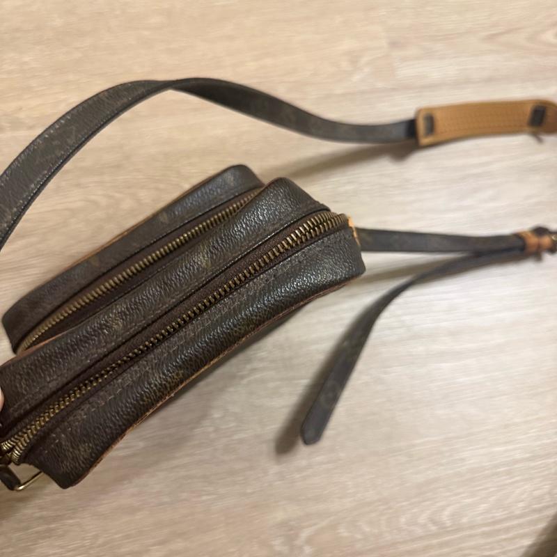 瑞奇二手精品 Louis Vuitton 老花側背包 相機包  美品-5