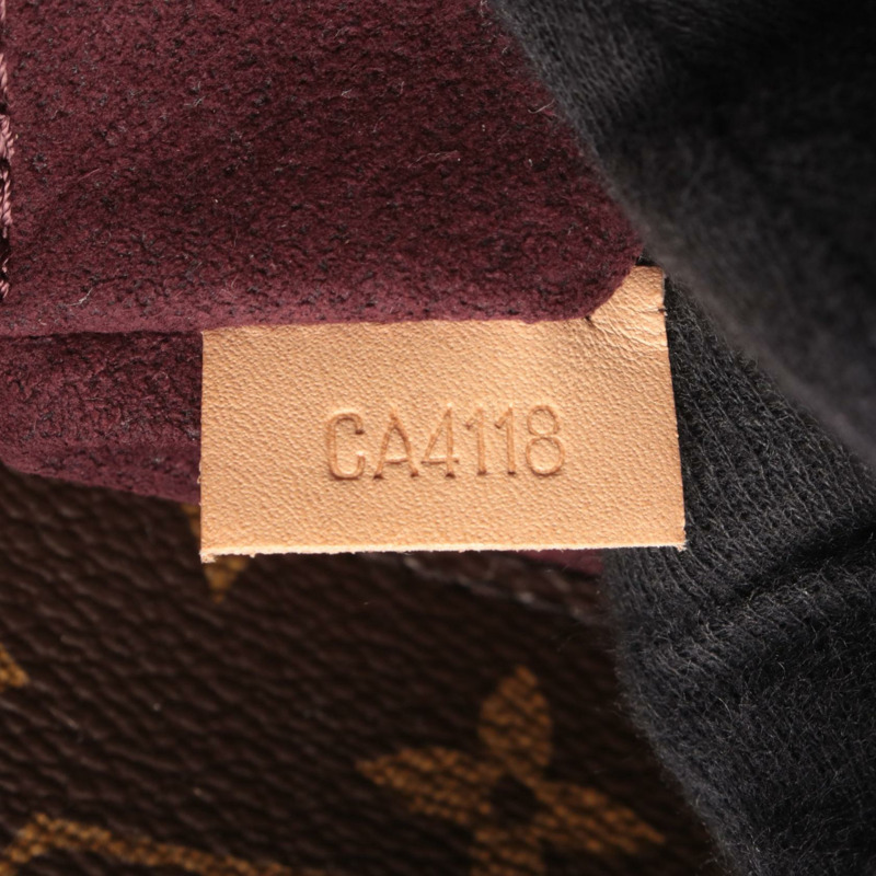 路易威登 Montaigne MM 單肩手提包 M41056 Monogram 帆布皮革二手-4