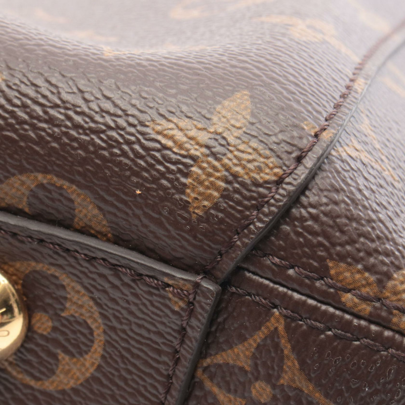 路易威登 Montaigne MM 單肩手提包 M41056 Monogram 帆布皮革二手-6