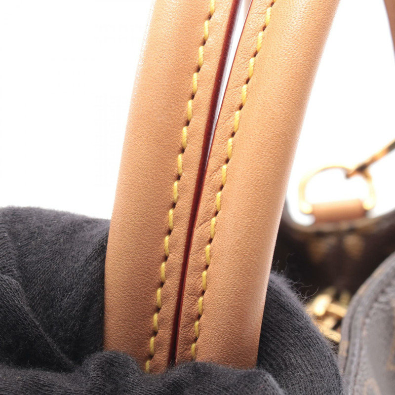 路易威登 Montaigne MM 單肩手提包 M41056 Monogram 帆布皮革二手-7