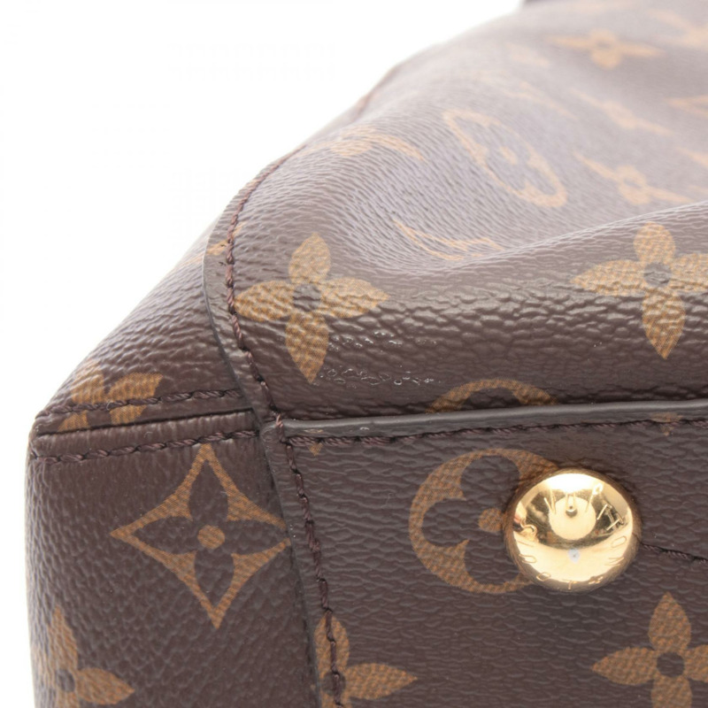 路易威登 Montaigne MM 單肩手提包 M41056 Monogram 帆布皮革二手-8