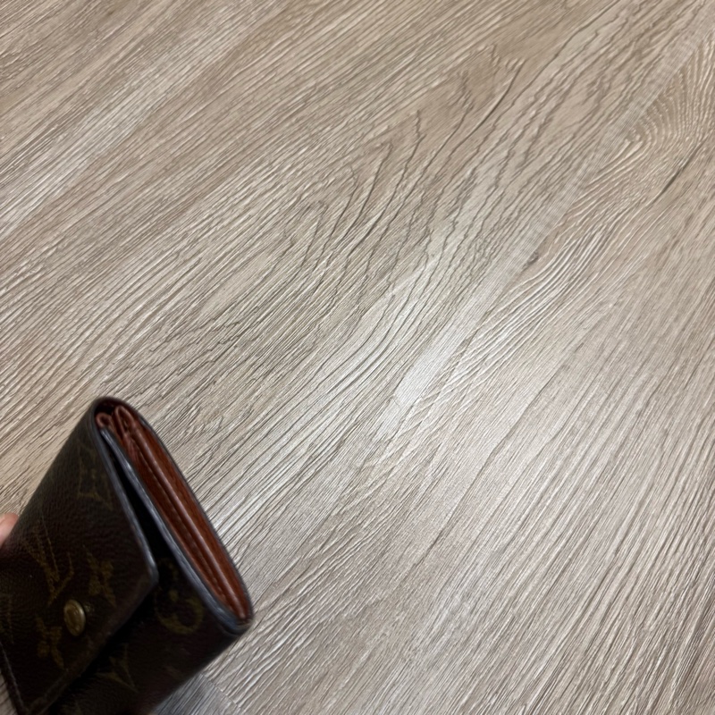 瑞奇二手精品 Louis Vuitton 老花 零錢包 卡包-1