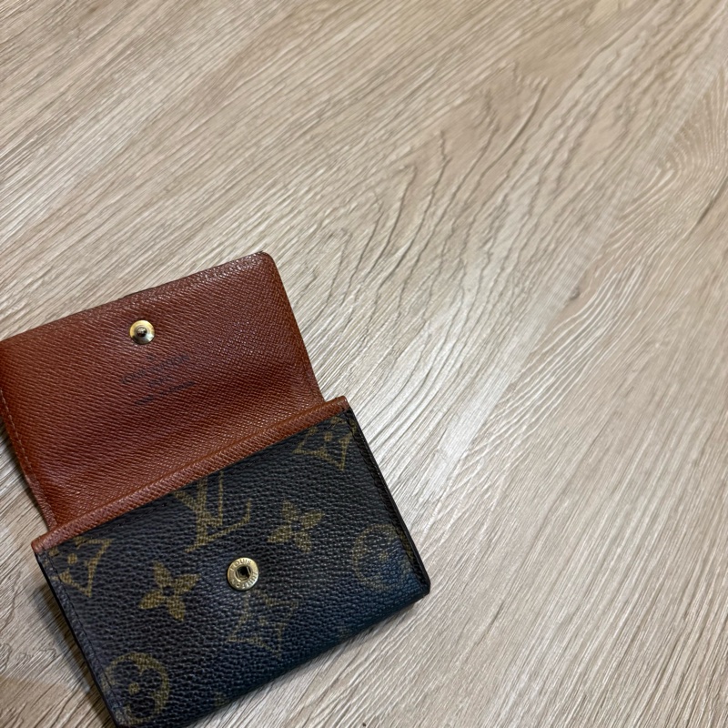 瑞奇二手精品 Louis Vuitton 老花 零錢包 卡包-3