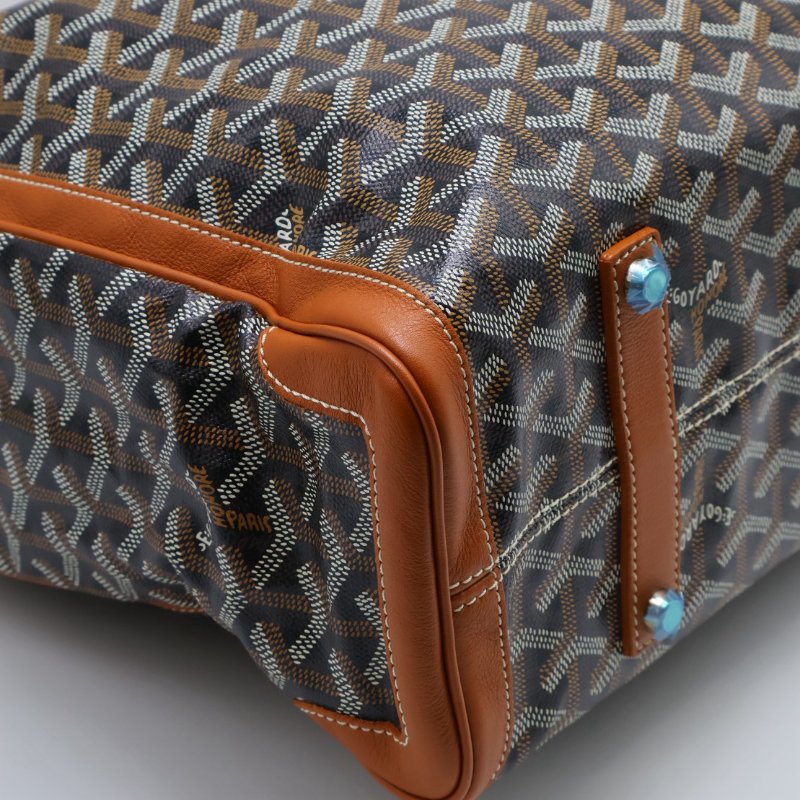 GOYARD Voltaire手提斜背公事包 - 棕-22