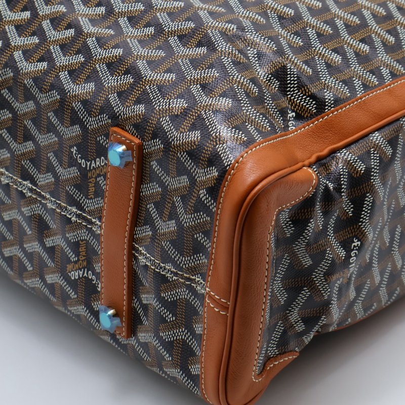 GOYARD Voltaire手提斜背公事包 - 棕-23