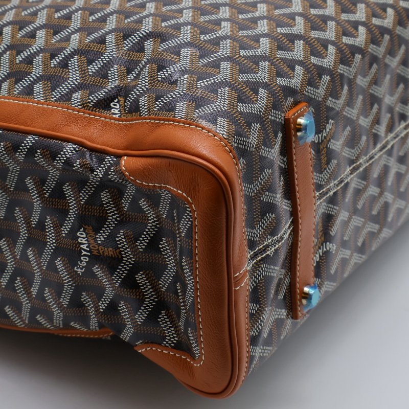 GOYARD Voltaire手提斜背公事包 - 棕-24