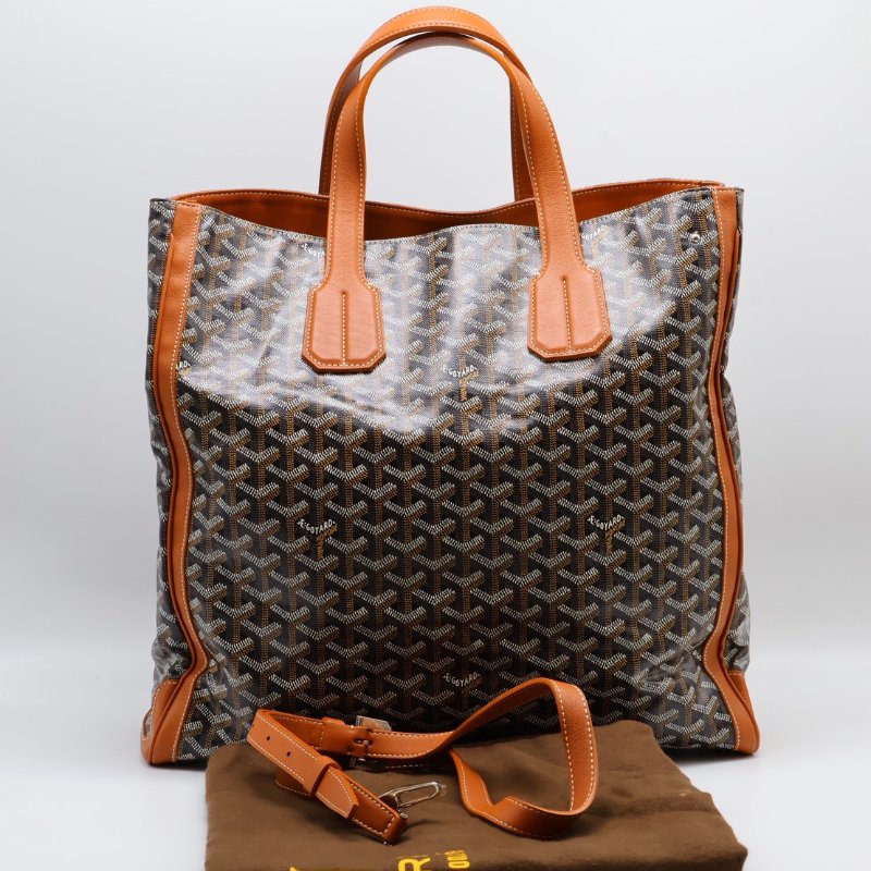 GOYARD Voltaire手提斜背公事包 - 棕-27
