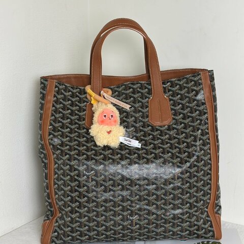 GOYARD Voltaire手提斜背公事包 - 棕