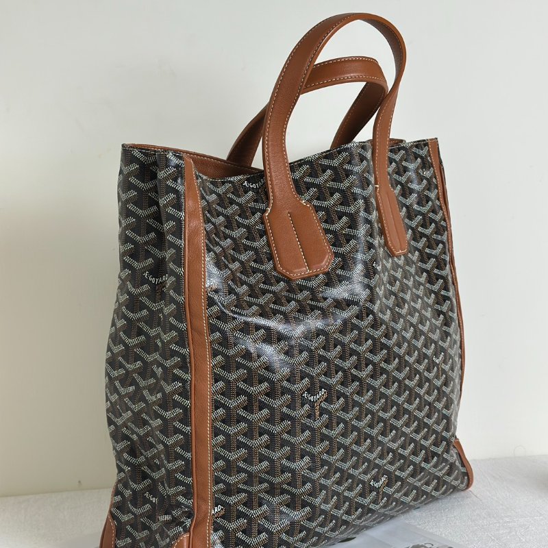 GOYARD Voltaire手提斜背公事包 - 棕-2