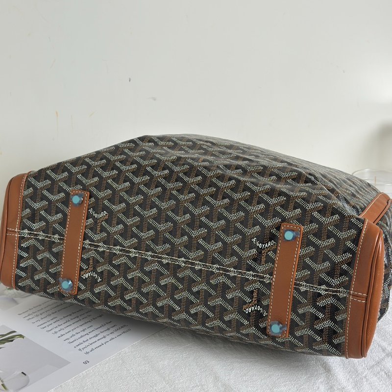 GOYARD Voltaire手提斜背公事包 - 棕-5