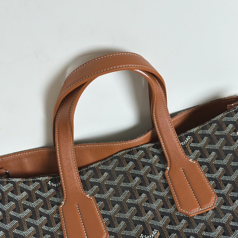 GOYARD Voltaire手提斜背公事包 - 棕-6
