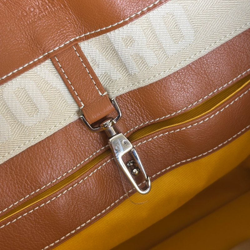 GOYARD Voltaire手提斜背公事包 - 棕-8