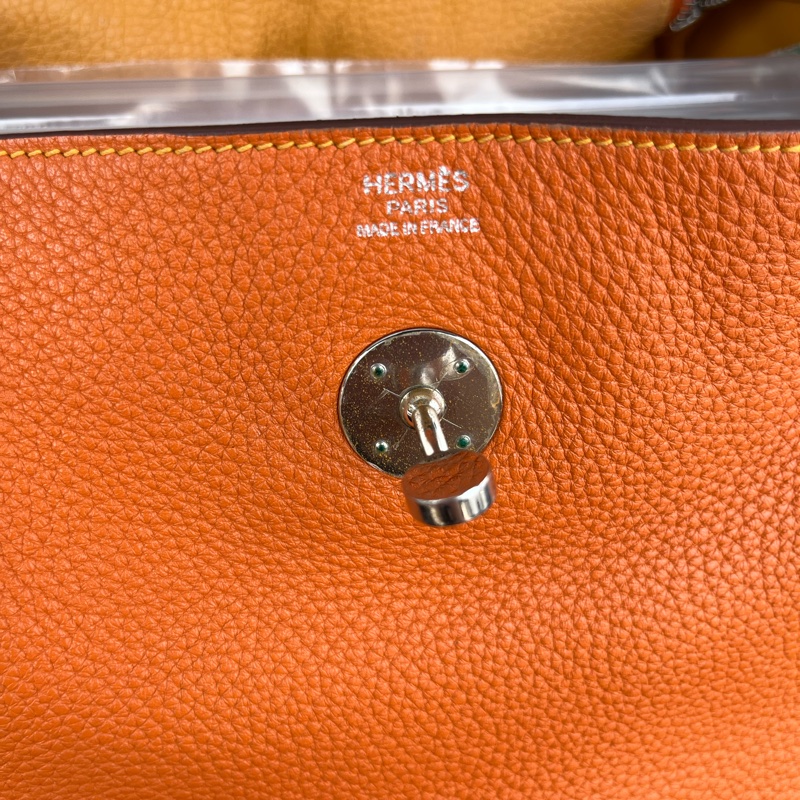 Hermes Lindy 30愛馬仕橘 框P-0