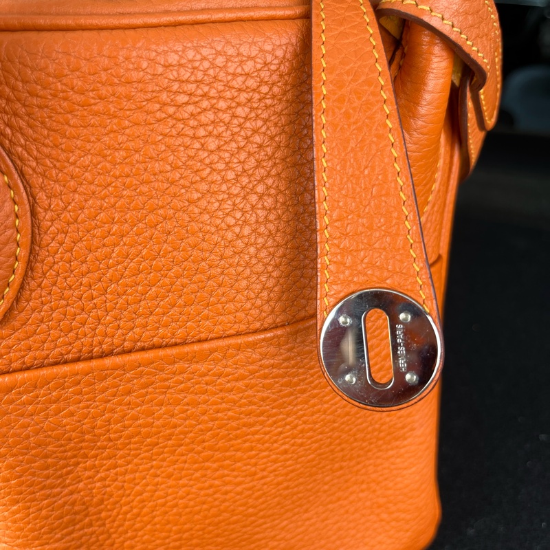 Hermes Lindy 30愛馬仕橘 框P-2