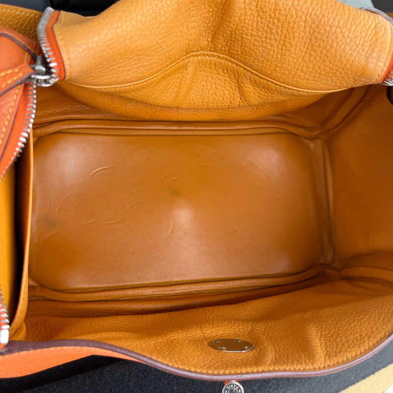 Hermes Lindy 30愛馬仕橘 框P-4