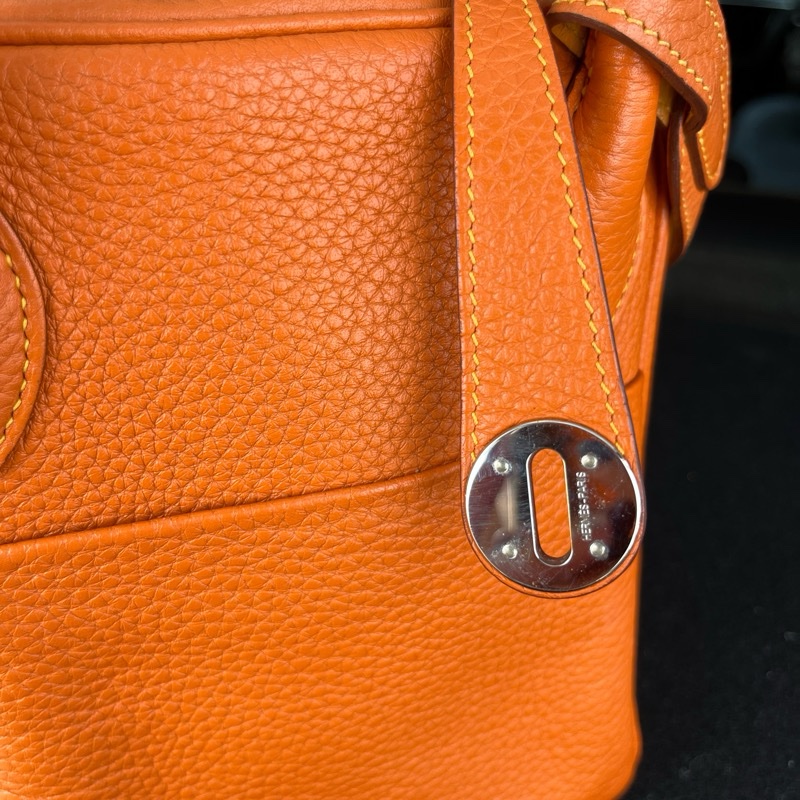 Hermes Lindy 30愛馬仕橘 框P-10