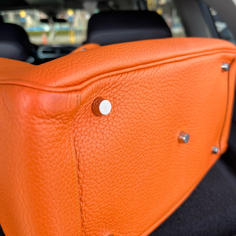 Hermes Lindy 30愛馬仕橘 框P-18