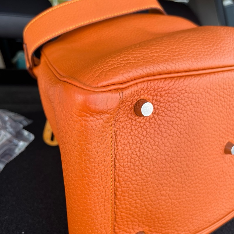 Hermes Lindy 30愛馬仕橘 框P-24