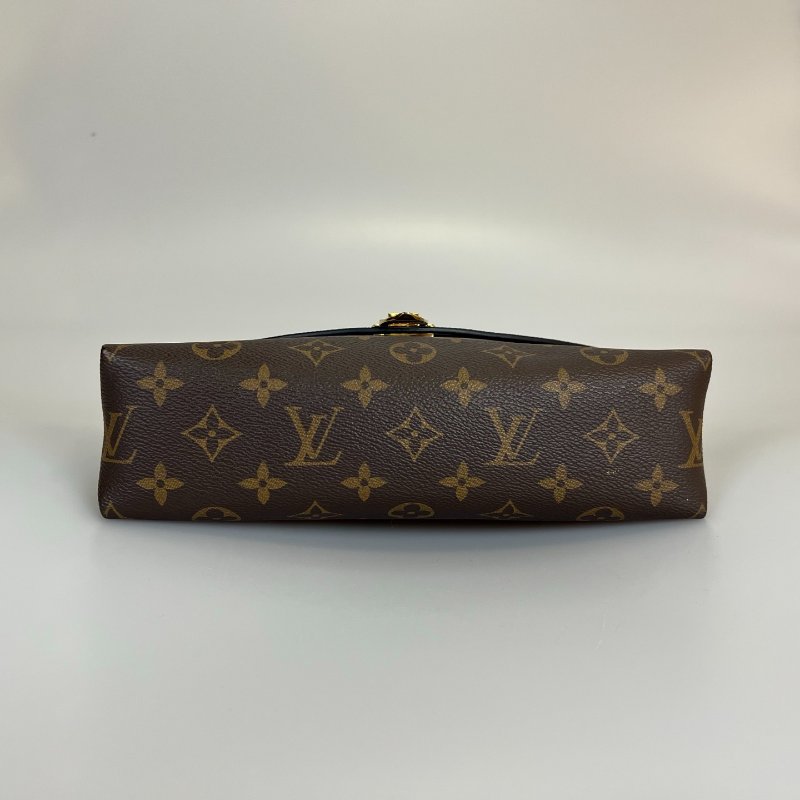 LV M43713 紅色拚老花Saint Placide包-4