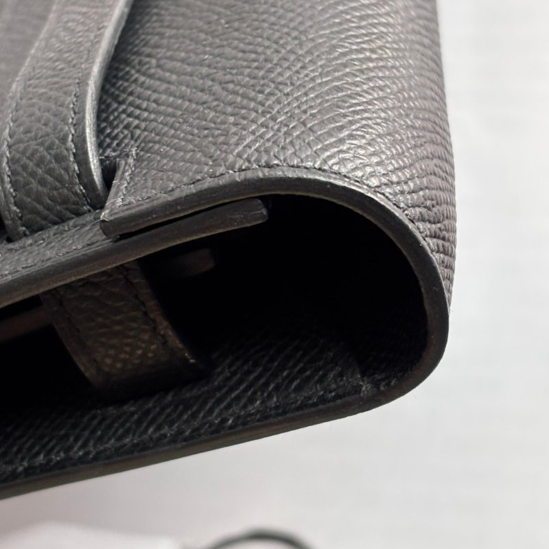 W刻 ::HERMES:: 愛馬仕黑金 KELLY TO GO 斜背包-13