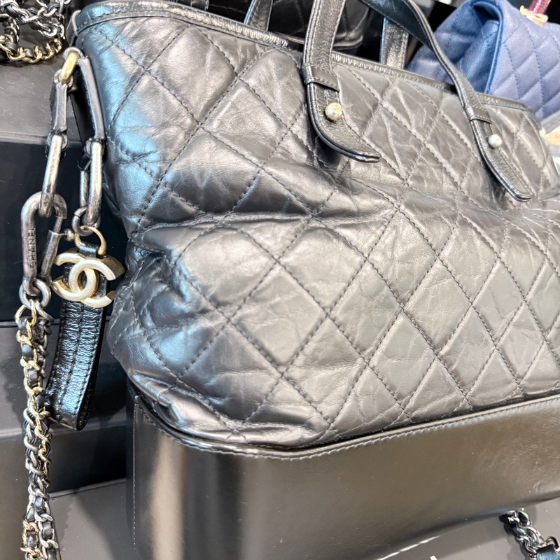 CHANEL✨竪版直版手提包斜背包流浪包 男女通用-9