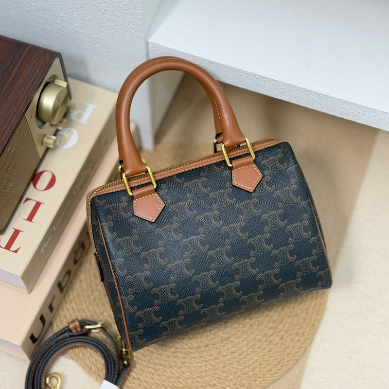 (全新離櫃品✨)🏷️Celine 瑟琳.Boston 老花波士頓-0