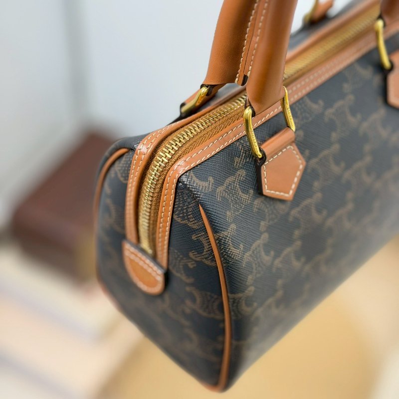 (全新離櫃品✨)🏷️Celine 瑟琳.Boston 老花波士頓-8